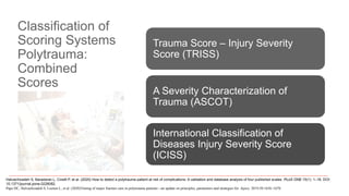 Polytrauma Iss Score microsoft powerpoint current management polytrauma | PPTX