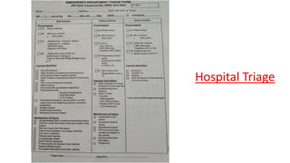 Hospital Triage
 