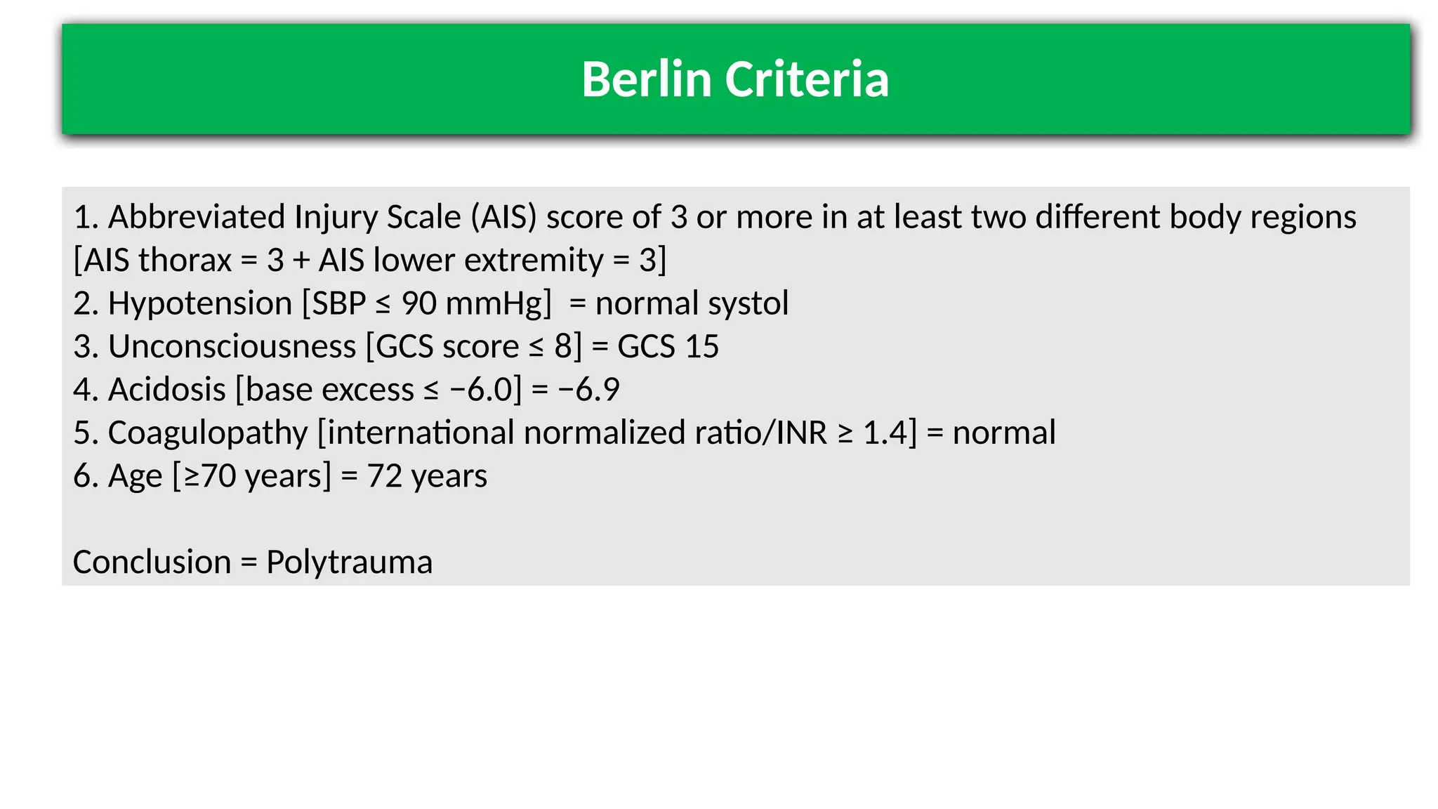 Polytrauma Iss Score Poly trauma, intertrochanter, open fractur distal tibia.pptx