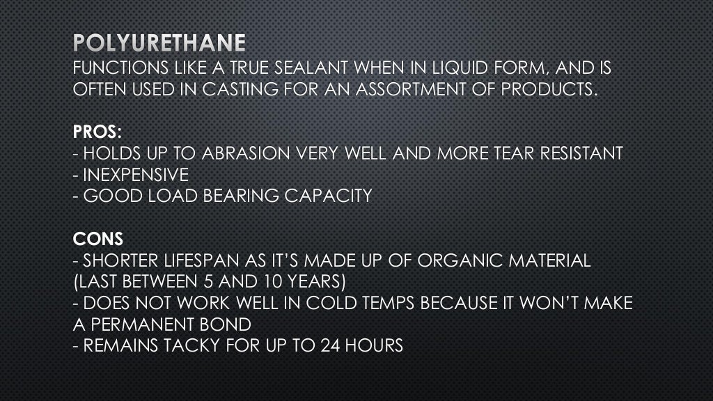 Polyurethane vs silicone vs rubber