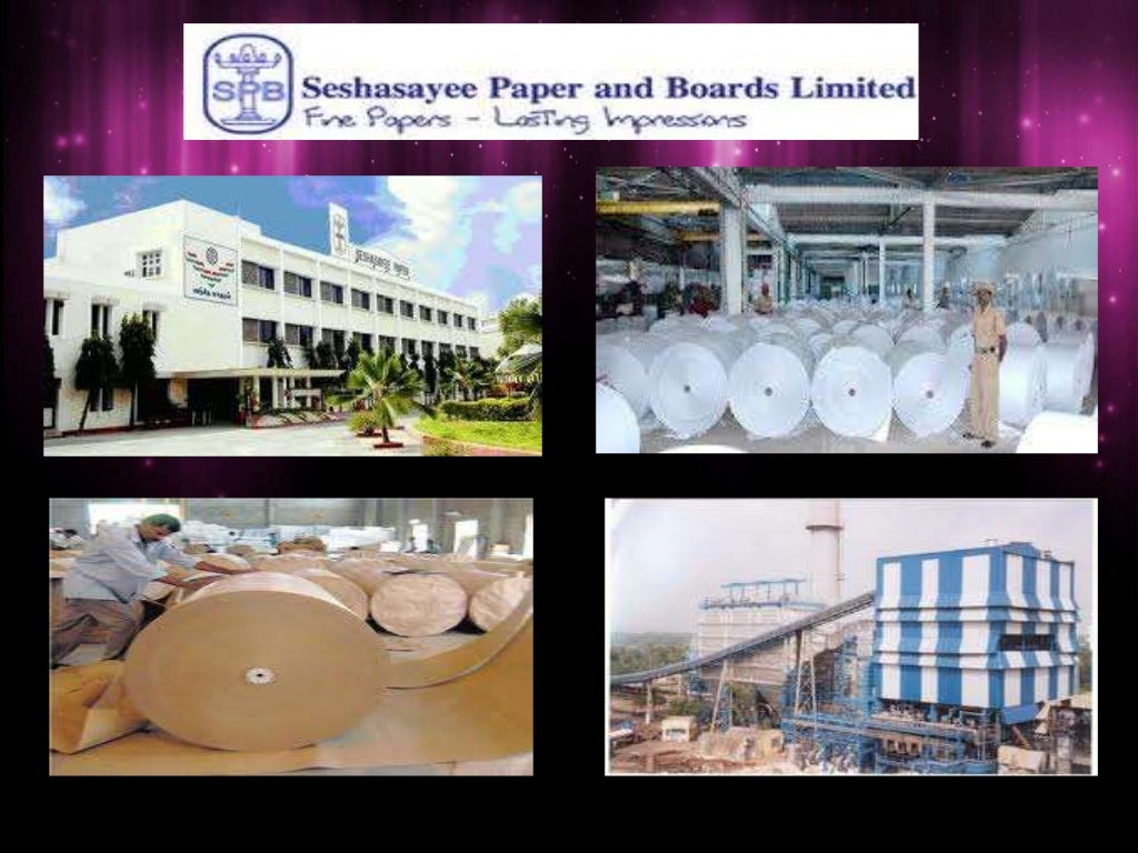 Seshasayee Paper & Boards Case Study