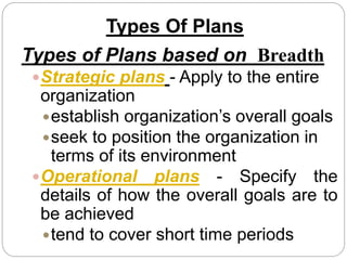 Pom unit-ii, Principles of Management notes BBA I Semester OU | PPT