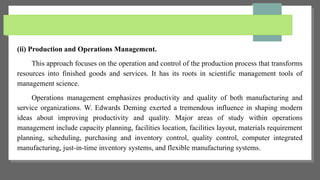 Principles of Management theory , statergies and planning | PPTX