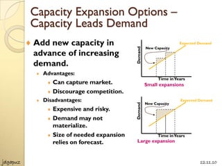 Process Strategies and Capacity Planning | PPTX