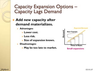 Process Strategies and Capacity Planning | PPTX