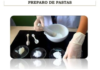 PREPARO DE PASTAS
 