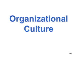 Organizational
Culture
1–363
 