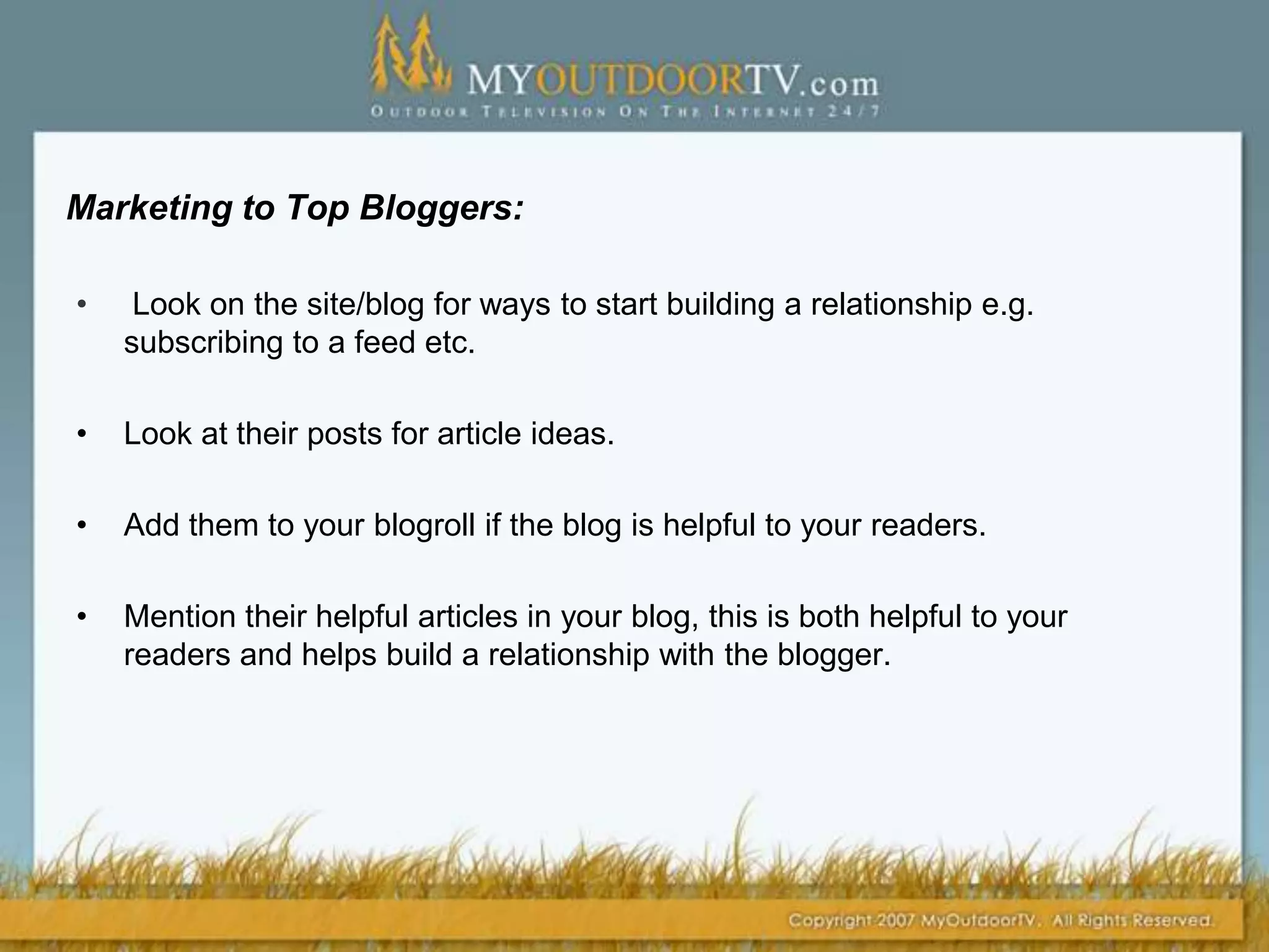 Educating Yourself on Digital:“I don’t talk Google”Learn how Google Analytics works.  Its free at: http://www.google.com/analytics/education.htmlUse Google’s Keyword Tool.  Also free: https://adwords.google.com/o/Targeting/Explorer?__c=1000000000&__u=1000000000&__o=cues&ideaRequestType=KEYWORD_IDEAS#search.noneResearch topics on Google Trends: http://www.google.com/trendsTake advantage of free tutorials and presentations on Google on YouTube, Slideshare.net, Scribd.com, and Docstoc.com.