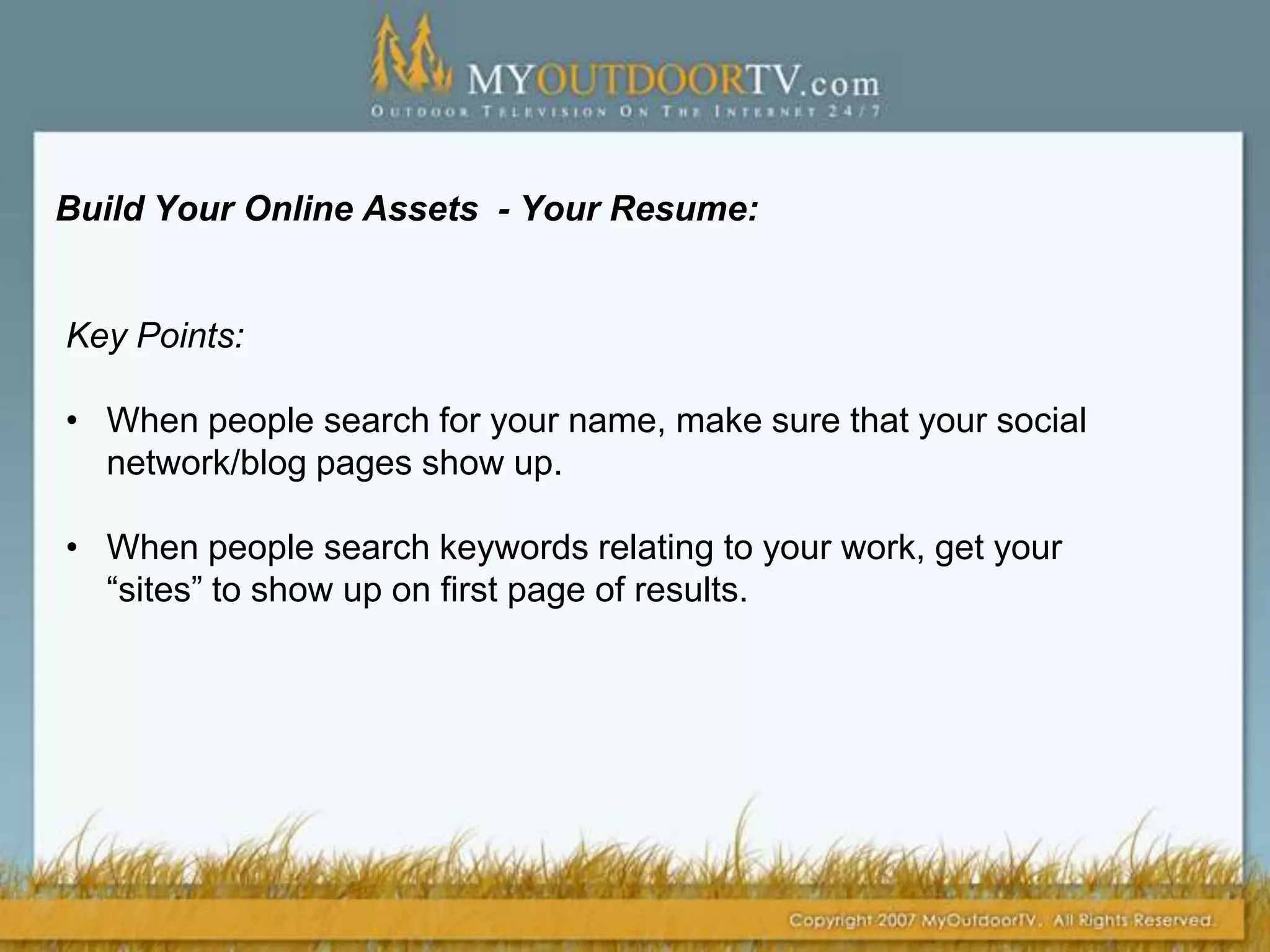 Quora.com Strategies:Build your online reputation by answering questions at Quora.com and Yahoo Answers.com.