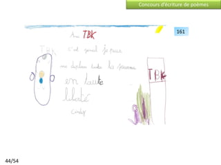 Concours d’écriture de poèmes



                       161




44/54
 