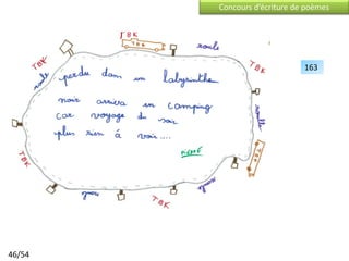 Concours d’écriture de poèmes




                              163




46/54
 