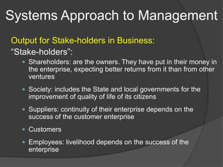 Subsystems perform specialized tasks for the 	overall system.Systems and Sub-systemsSystem 2	ApplePCs