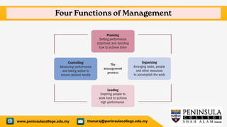 Principle of Management Lesson 1 Introduction to Management | PDF