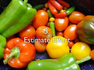 3.
Estimate Effort
 