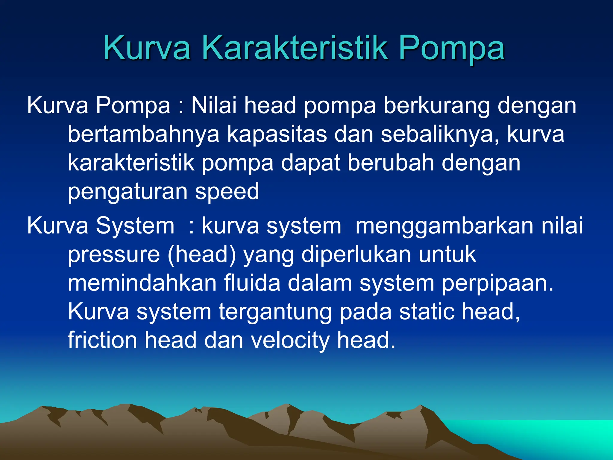 pembahasan jenis - jenis pompa pada jurusan teknik mekanik industri | PPT