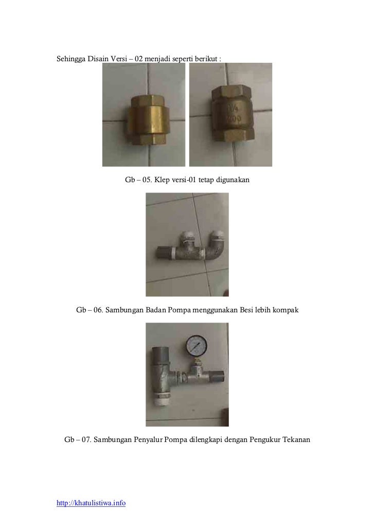 Hidram - Pompa Air tanpa Listrik & Minyak