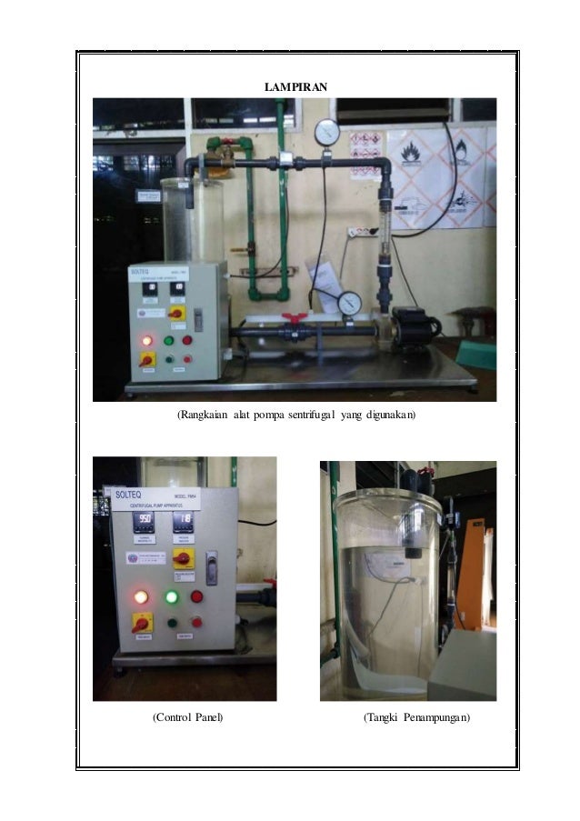 Contoh Soal Dan Jawaban Pompa Sentrifugal Contoh Soal