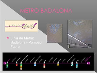METRO BADALONA



   Línia de Metro:
    Badalona - Pompeu
    Fabra
 