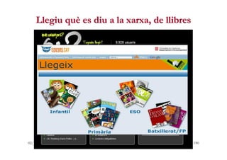 Llegiu què es diu a la xarxa, de llibres




02/10/2012            - EQC -                  190
 