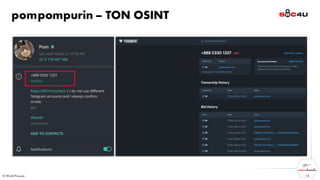 pompompurin – TON OSINT
16
 