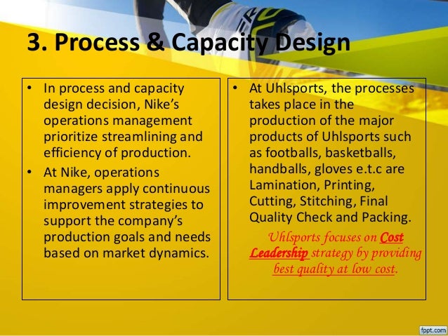 nike operation management