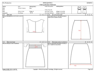 Clothing Kit.pdf Sample tech pack | PDF
