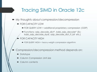SIMD inside and outside Oracle 12c In Memory | PDF