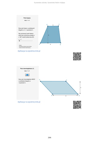 Aplikacja na epodreczniki.pl
Aplikacja na epodreczniki.pl
Symetralna odcinka. Symetralne boków trójkąta
599
 