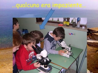 … qualcuno era impaziente… 