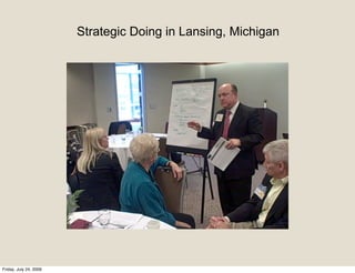 Strategic Doing in Lansing, Michigan




Friday, July 24, 2009
 