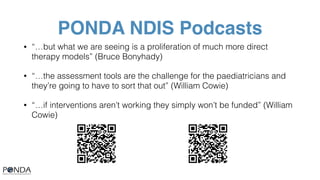 What can we learn from NDIS?