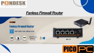 FanlessFirewallRouter
