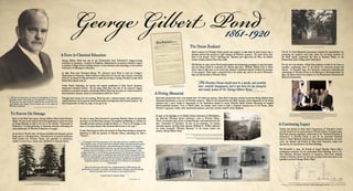 George Gilbert Pond and the Preservation of Priestley House