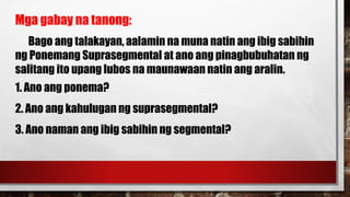 ponemang suprasegmental gr 9 powerpoint presentation