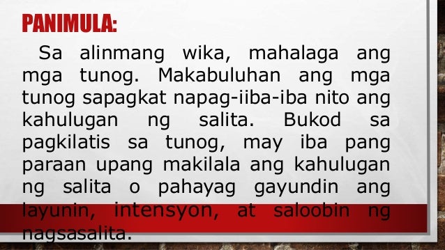 ano ang kahalagahan ng pag aaral ng mga ponemang suprasegmental