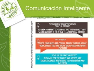 Comunicación Inteligente
http://www.responsibletourismcommunication.com
 
