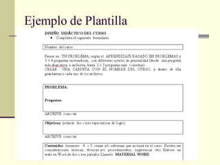 Ejemplo de Plantilla 