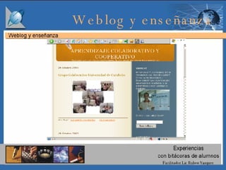 Weblog y enseñanza  