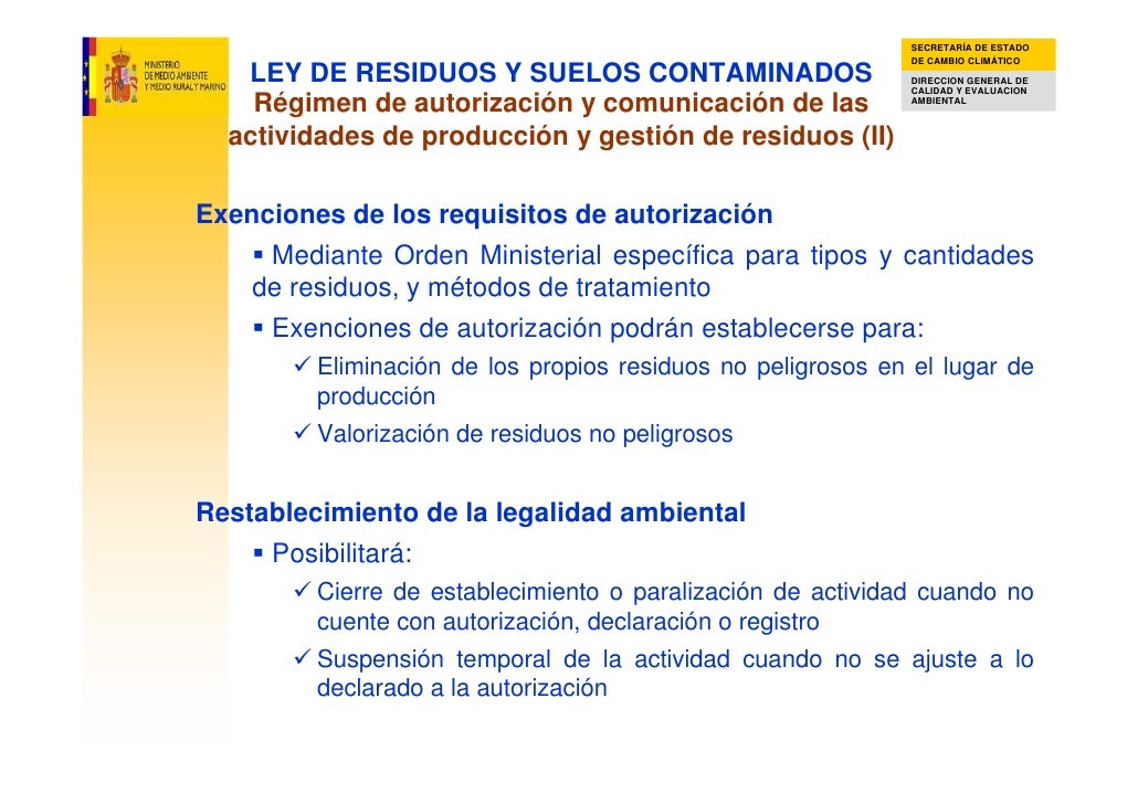 Ley de residuos y suelos contaminados / Alicia Pollo Albéniz