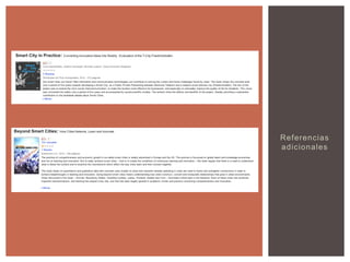 Referencias
adicionales

 