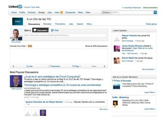 Ponencia @chemapalomares en evento cio net 
