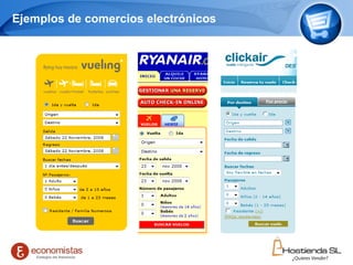 Ejemplos de comercios electrónicos Page     