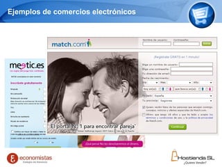 Ejemplos de comercios electrónicos Page     