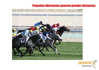 Pequeñas diferencias generan grandes distancias
 
