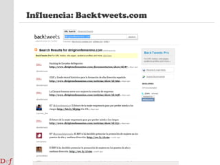 Campaña en medios sociales: ObjetivoCaptación de clientes