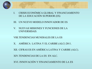 Tendencias de la educación superior en América Latina y el Caribe: Un ...