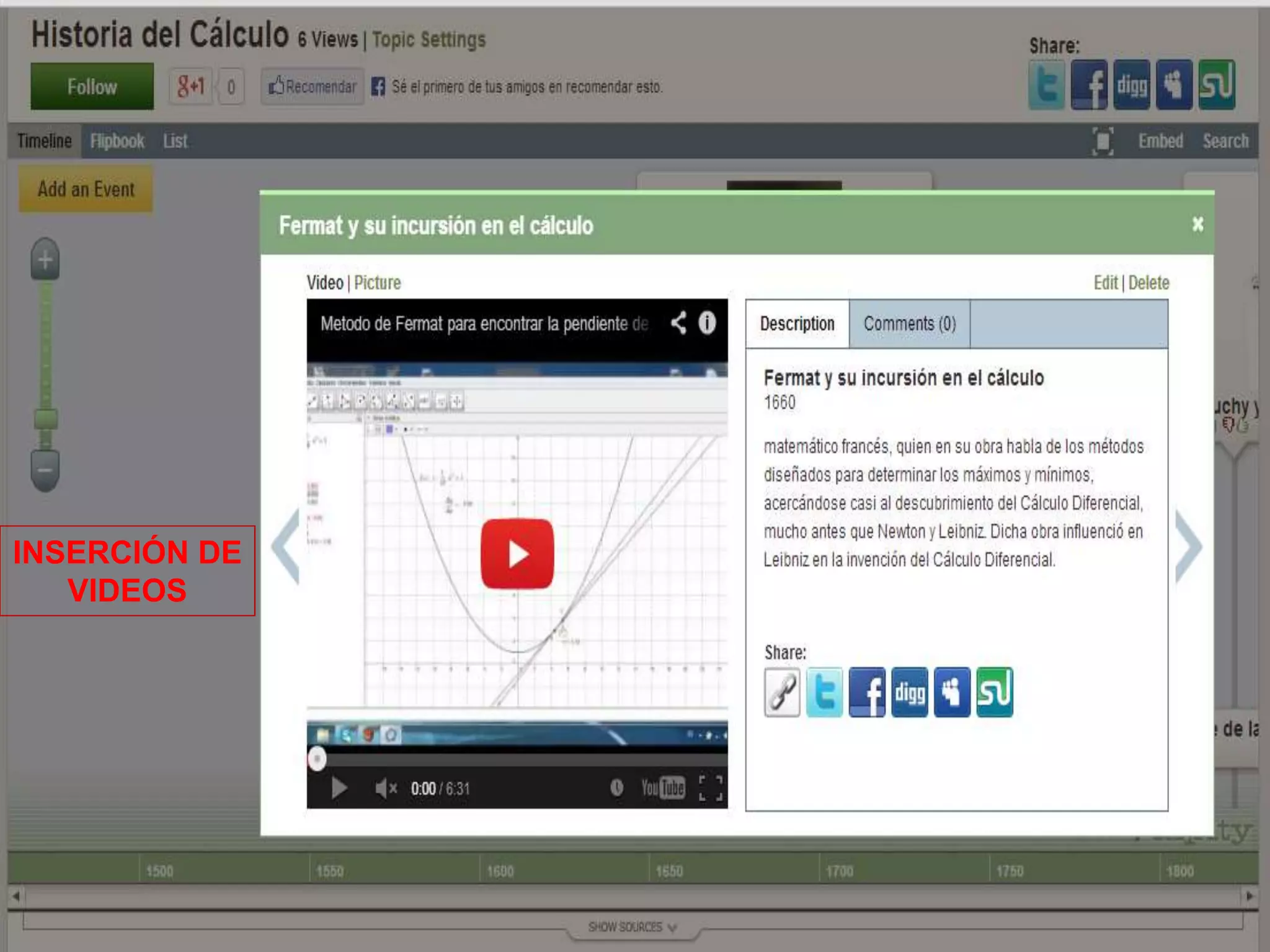 INSERCIÓN
DE
VIDEOS
INSERCIÓN DE
VIDEOS
 