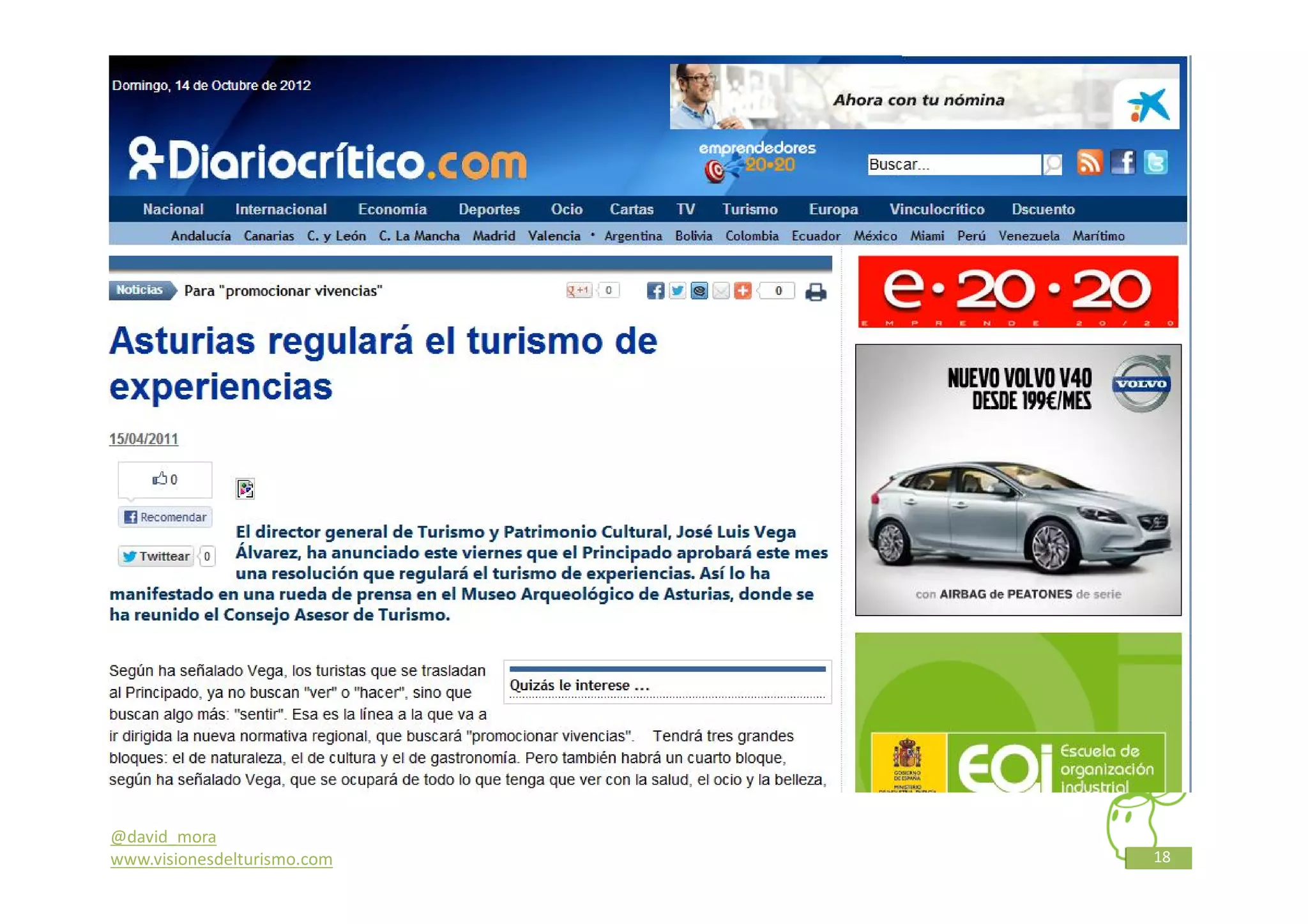 @david_mora
www.visionesdelturismo.com   18
 