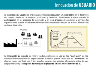 Innovación abierta INTRAorganizacionalEn este escenario el proceso de innovación se abre hacia el interior de la organización abriendo la posibilidad de participación a todos los trabajadores. Se trata de un escenario donde todas las personas pueden participar en el proceso de innovación. Ya se han venido aplicando prácticas que favorezcan este escenario como son el buzón de sugerencias o la bolsa de nuevas ideas, pero las prácticas deben ser aún mucho más efectivas.Este escenario surge de la reflexión sobre la incoherencia de tener una organización abierta al exterior pero cerrada internamente. En este escenario es interesante identificar los cauces de participación así como incentivos para que las personas aporten sus conocimientos a la organización.