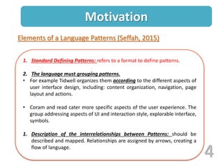 Patterns of Interaction Description Including Aspects of Constraints | PPTX